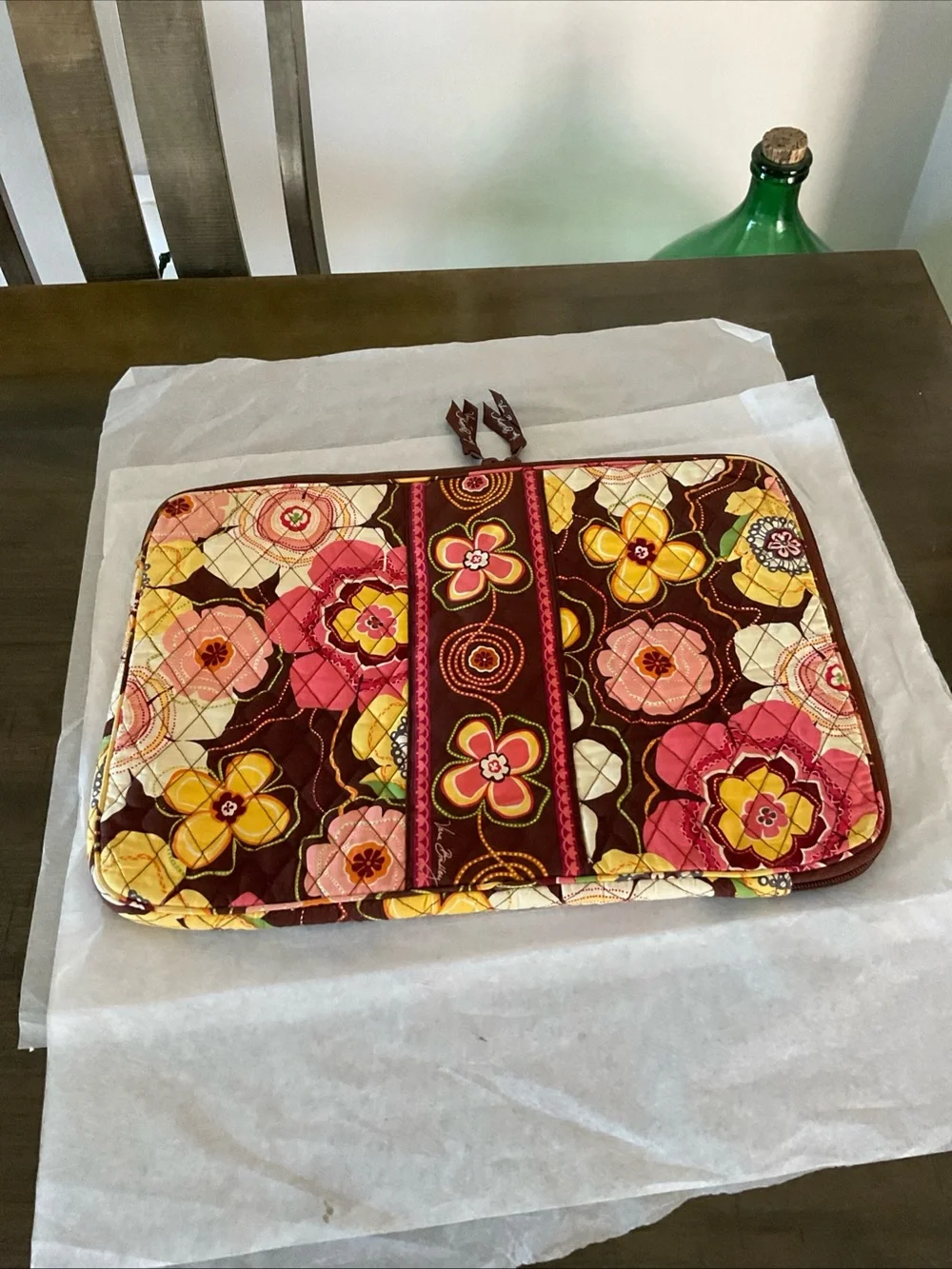Vera Bradley Laptop Sleeve Carnaby VGUC